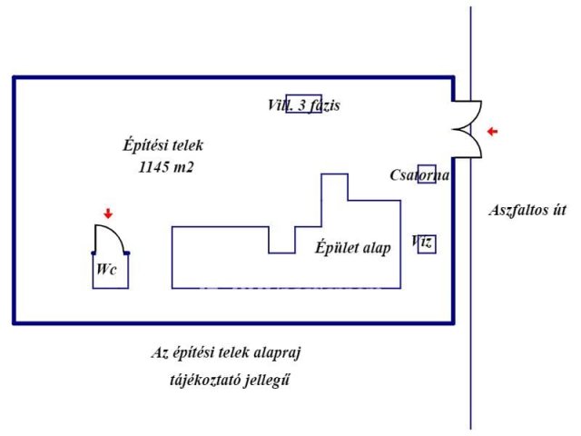 Eladó telek, Nyársapáton 14.8 M Ft / költözzbe.hu