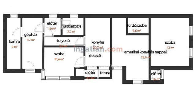 Eladó családi ház, Tetétlenen 25.9 M Ft, 2+1 szobás