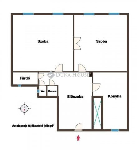 Eladó téglalakás, Budapesten, VIII. kerületben 95 M Ft, 2 szobás