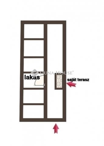 Eladó téglalakás, Budapesten, IV. kerületben 52 M Ft, 2 szobás