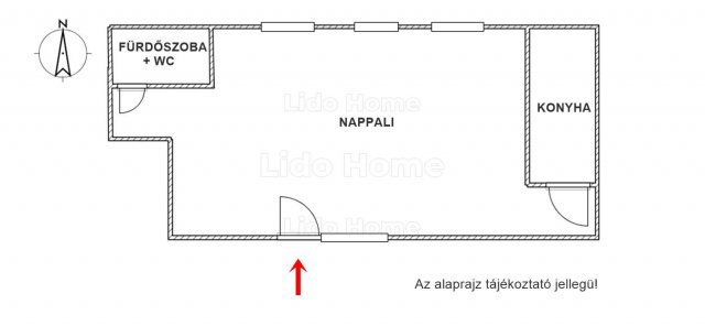 Kiadó üzlethelyiség, Vonyarcvashegyen 130 E Ft / hó, 1 szobás