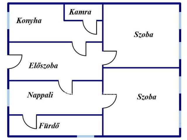 Eladó ikerház, Miskolcon 13 M Ft, 2+1 szobás