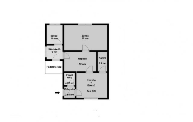 Eladó családi ház, Gyömrőn 54.9 M Ft, 3 szobás