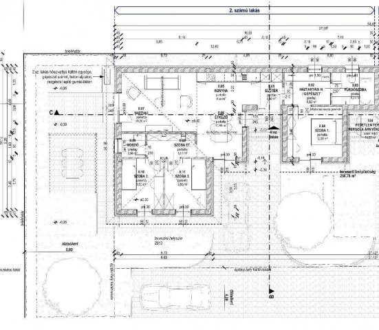Eladó ikerház, Szekszárdon 92.5 M Ft, 2+2 szobás