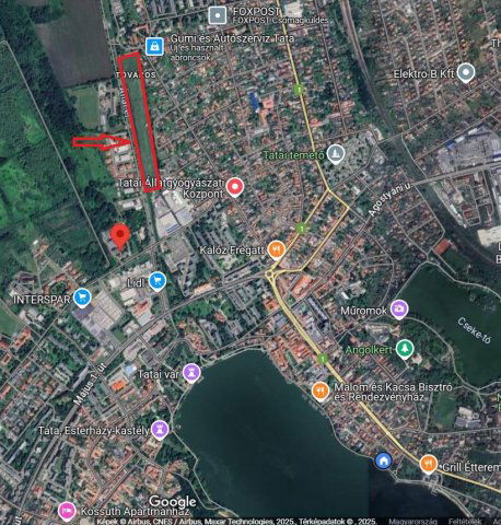 Eladó telek, Tatán 46.7 M Ft / költözzbe.hu