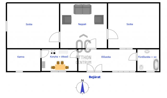 Eladó családi ház, Sárpilisen 14.5 M Ft, 3 szobás