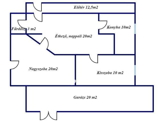 Eladó családi ház, Debrecenben 29 M Ft, 3 szobás