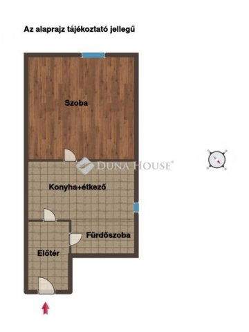 Eladó téglalakás, Szegeden 52.5 M Ft, 1 szobás