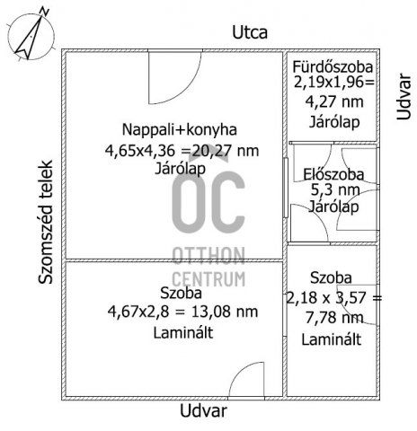 Eladó családi ház, Ferencszálláson 16.5 M Ft, 3 szobás