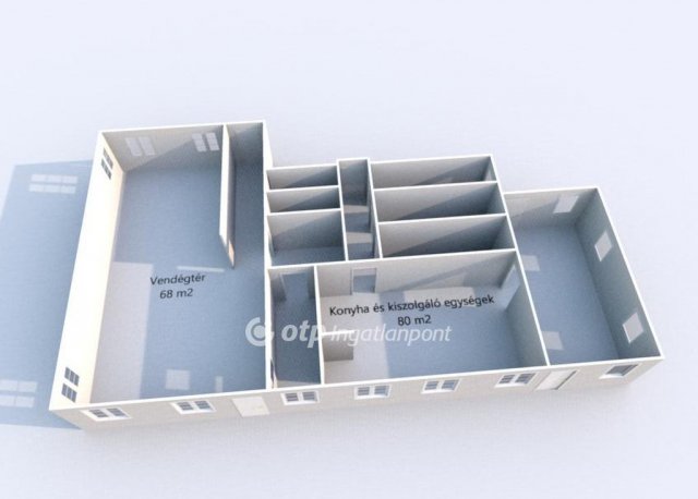 Eladó családi ház, Egerszalókon 98 M Ft, 1 szobás