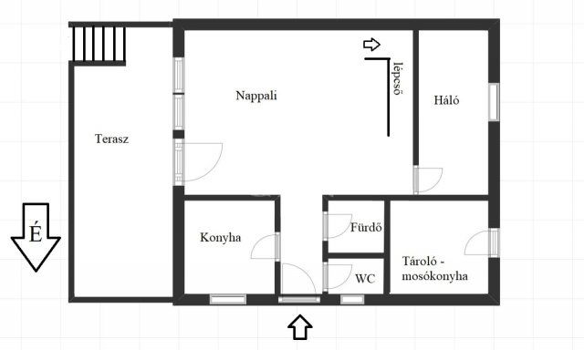 Eladó nyaraló, Balatonvilágoson 65 M Ft, 2+1 szobás