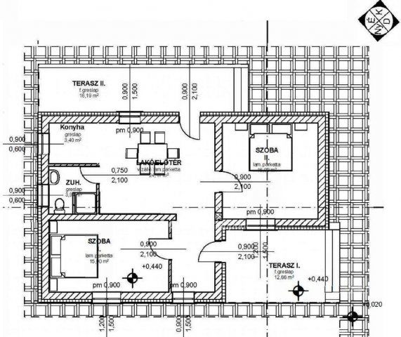 Eladó nyaraló, Abádszalókban 40 M Ft, 2 szobás