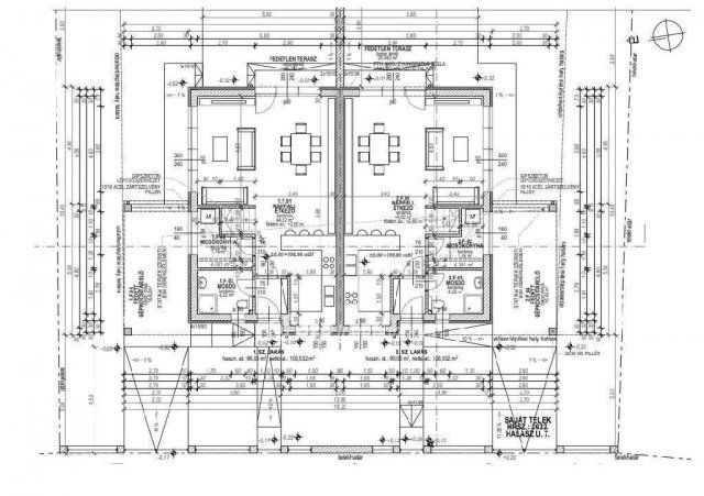 Eladó ikerház, Ostoroson 109 M Ft, 3 szobás