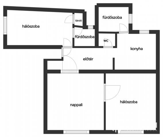 Eladó téglalakás, Budapesten, V. kerületben 159.9 M Ft, 3 szobás