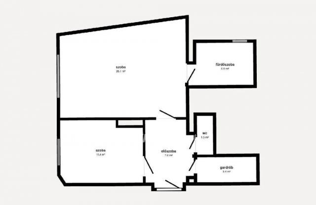 Eladó téglalakás, Miskolcon 46.9 M Ft, 2 szobás