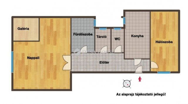 Eladó téglalakás, Budapesten, VI. kerületben 99.9 M Ft, 2 szobás