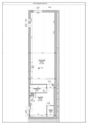 Kiadó üzlethelyiség, Miskolcon 378 E Ft / hó