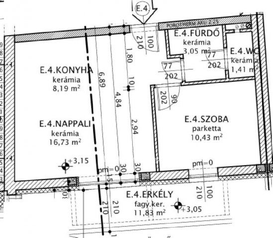 Eladó téglalakás, Jánossomorján 44.067 M Ft, 2 szobás
