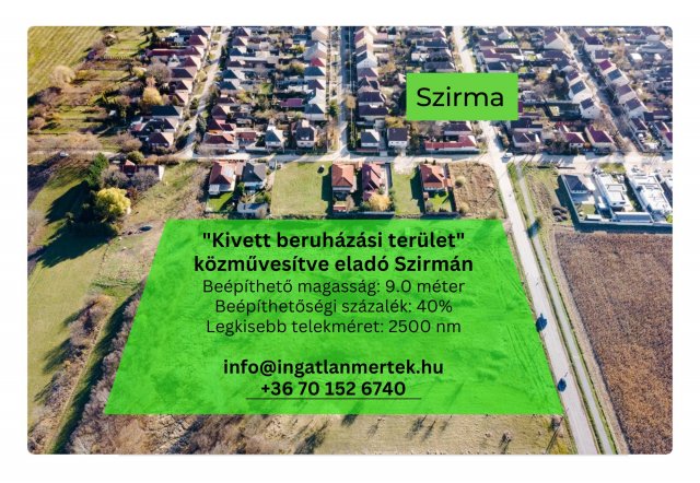 Eladó telek, Miskolcon 75 M Ft / költözzbe.hu