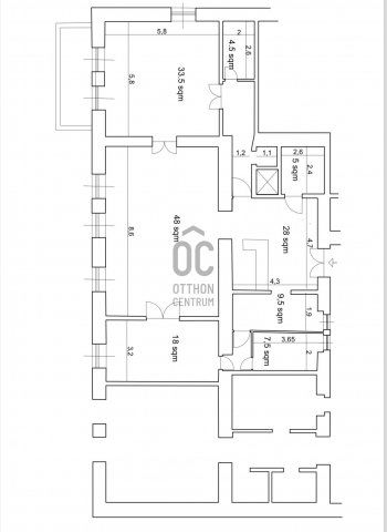 Kiadó téglalakás, albérlet, Budapesten, VIII. kerületben