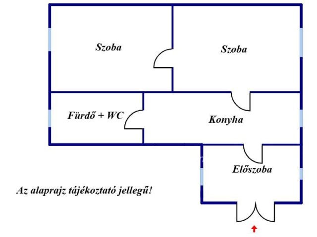 Eladó családi ház, Mezőtúron 7.8 M Ft, 1+1 szobás