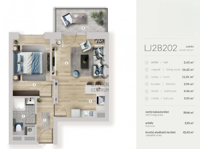 Eladó téglalakás, Budapesten, XIII. kerületben 78.49 M Ft