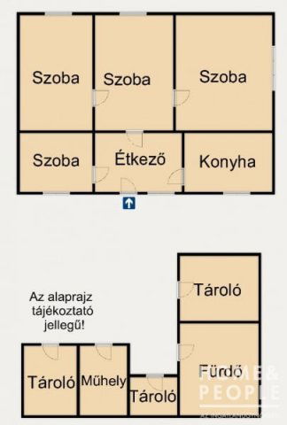 Eladó családi ház, Ópusztaszeren 11.5 M Ft, 3+1 szobás