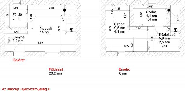 Eladó családi ház, Dunaharasztin 35 M Ft, 2+1 szobás
