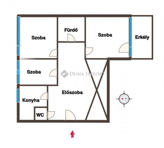Eladó panellakás, Kaposváron, 48-as Ifjúság útján 27.9 M Ft