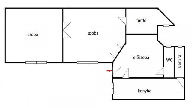 Eladó téglalakás, Budapesten, IX. kerületben 90 M Ft, 2 szobás