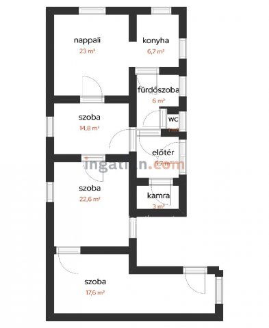 Eladó családi ház, Dunapatajon 39 M Ft, 3 szobás