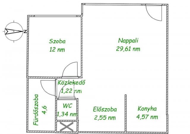 Eladó téglalakás, Budapesten, XI. kerületben 90 M Ft, 2 szobás