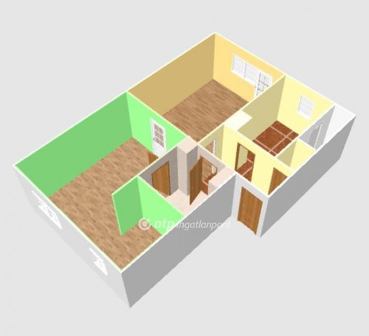 Eladó téglalakás, Szolnokon 35.9 M Ft, 2 szobás