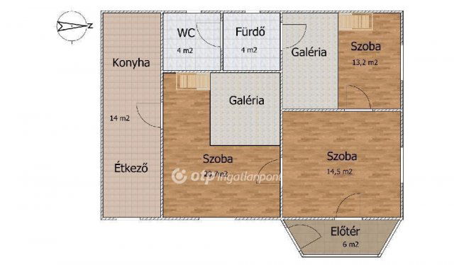Eladó családi ház, Ráckevén 49.9 M Ft, 3 szobás