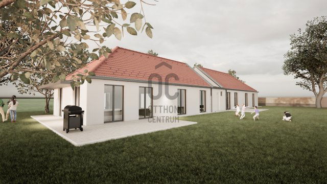 Eladó ikerház, Halásztelken 114.9 M Ft, 4 szobás