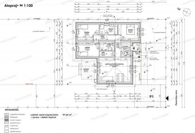 Eladó családi ház, Győrságon 72.9 M Ft, 4 szobás