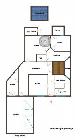 Eladó családi ház, Budapesten, II. kerületben 350 M Ft, 7 szobás