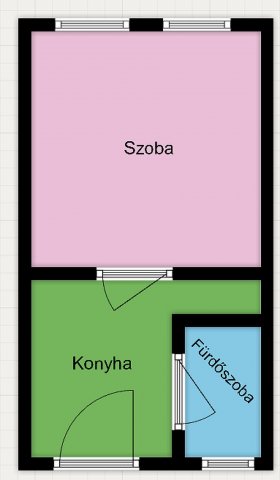 Eladó téglalakás, Budapesten, IV. kerületben, Baross utcában