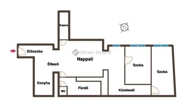 Eladó téglalakás, Budapesten, V. kerületben 124.16 M Ft