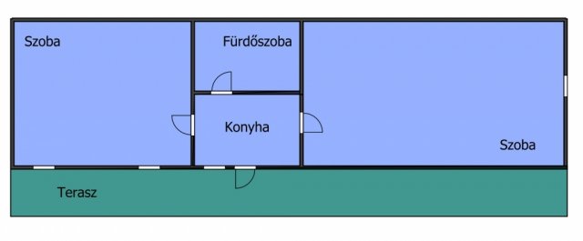 Eladó családi ház, Hajdúsámsonon 26 M Ft, 2 szobás