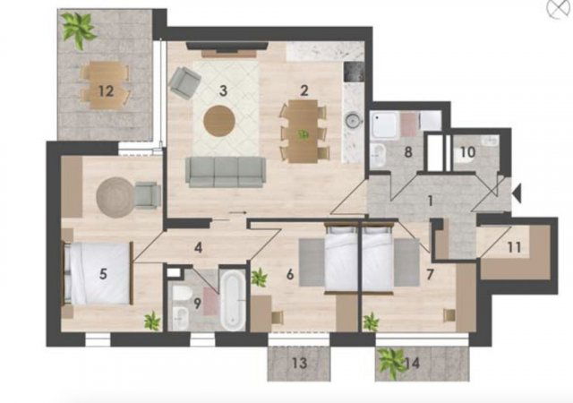 Eladó téglalakás, Budapesten, XIV. kerületben 165.88 M Ft