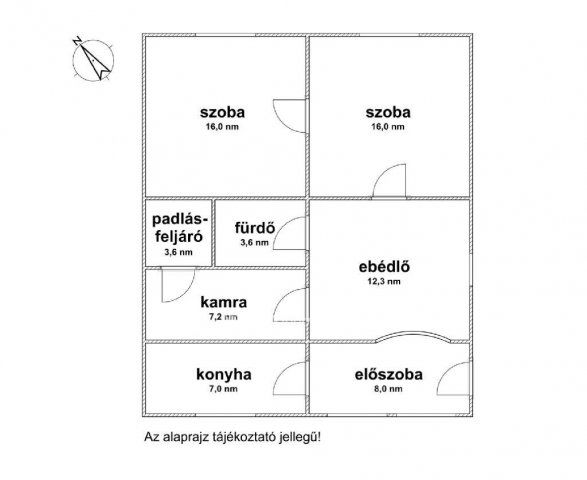 Eladó családi ház, Jászfényszarun 29.9 M Ft, 2 szobás