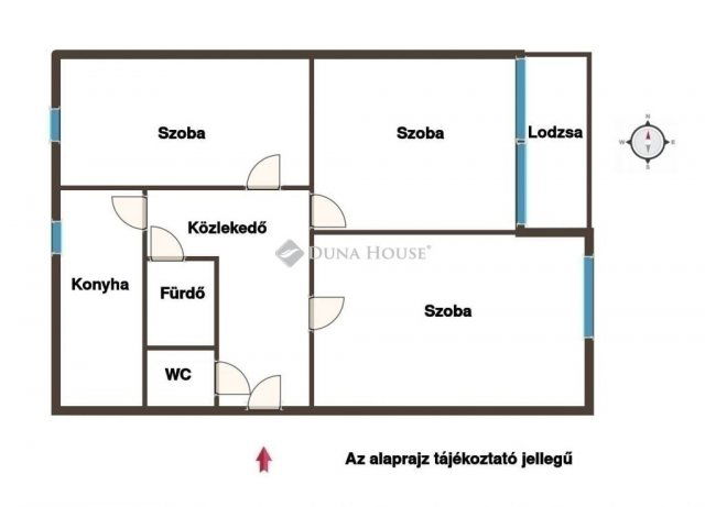 Eladó panellakás, Pécsett 50.49 M Ft, 3 szobás