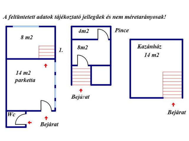 Eladó családi ház, Balassagyarmaton 48.9 M Ft, 2 szobás