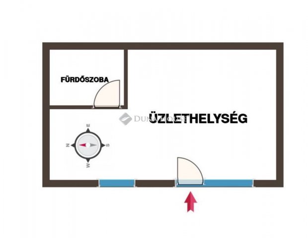 Kiadó üzlethelyiség, Nyíregyházán 120 E Ft / hó