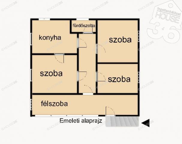 Eladó családi ház, Kecskeméten 54.9 M Ft, 5 szobás