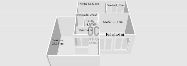 Eladó családi ház, Pápán 69.9 M Ft, 4 szobás