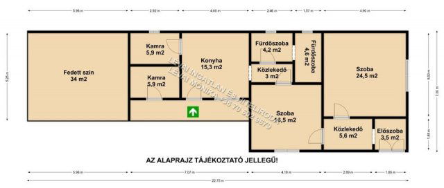 Eladó családi ház, Békéscsabán 24.9 M Ft, 2 szobás