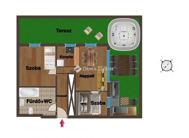 Eladó téglalakás, Budapesten, X. kerületben 129.9 M Ft, 3 szobás