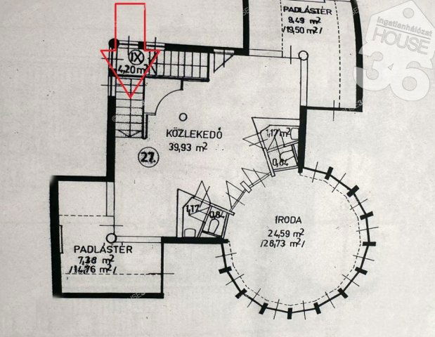 Eladó iroda, Kecskeméten 49.9 M Ft, 4 szobás